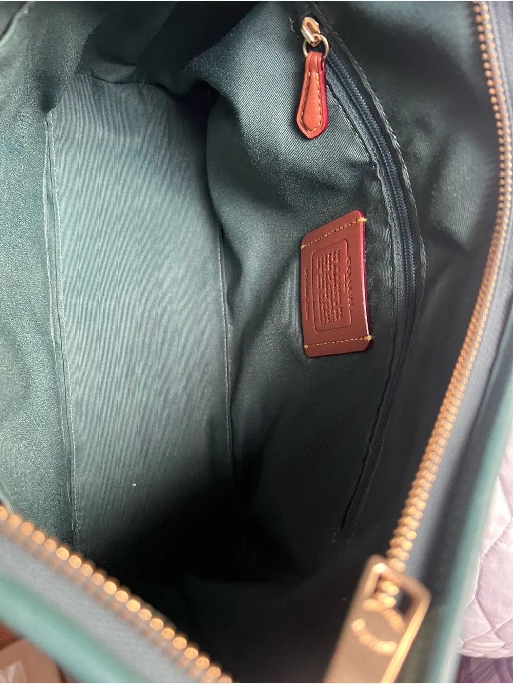 Coach Laurel Shoulder Bag In Blocked Signature Leather